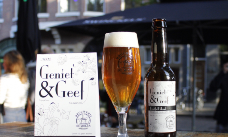 Geniet en Geef bier van Brouwerij de Molen